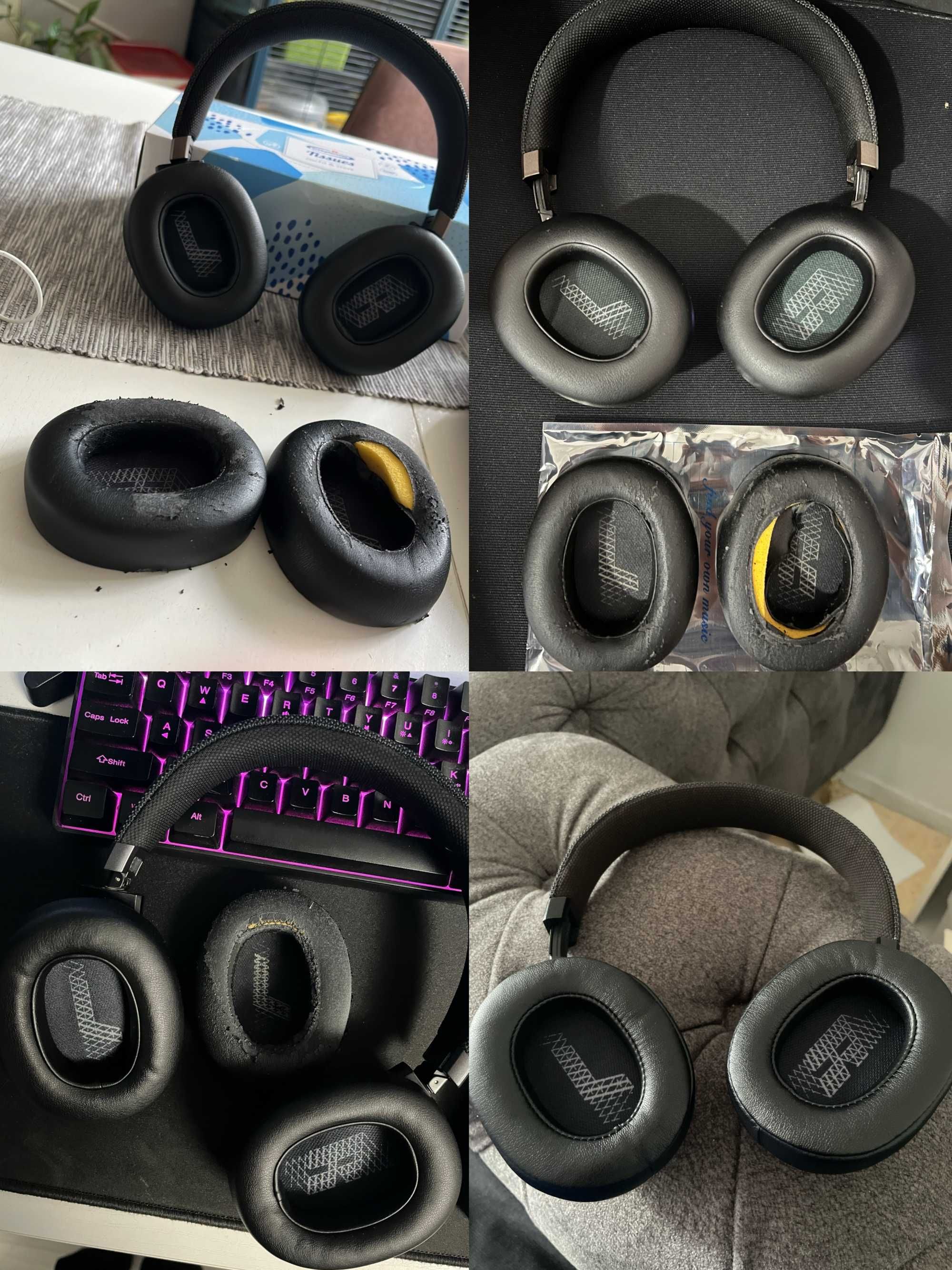 Амбушюри для навушників JBL (650BT, 660BT, E65BT, Duet NC)