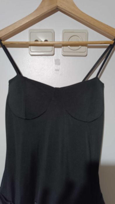 Vestido curto mini menina/senhora, estilo cocktail, tamanho S