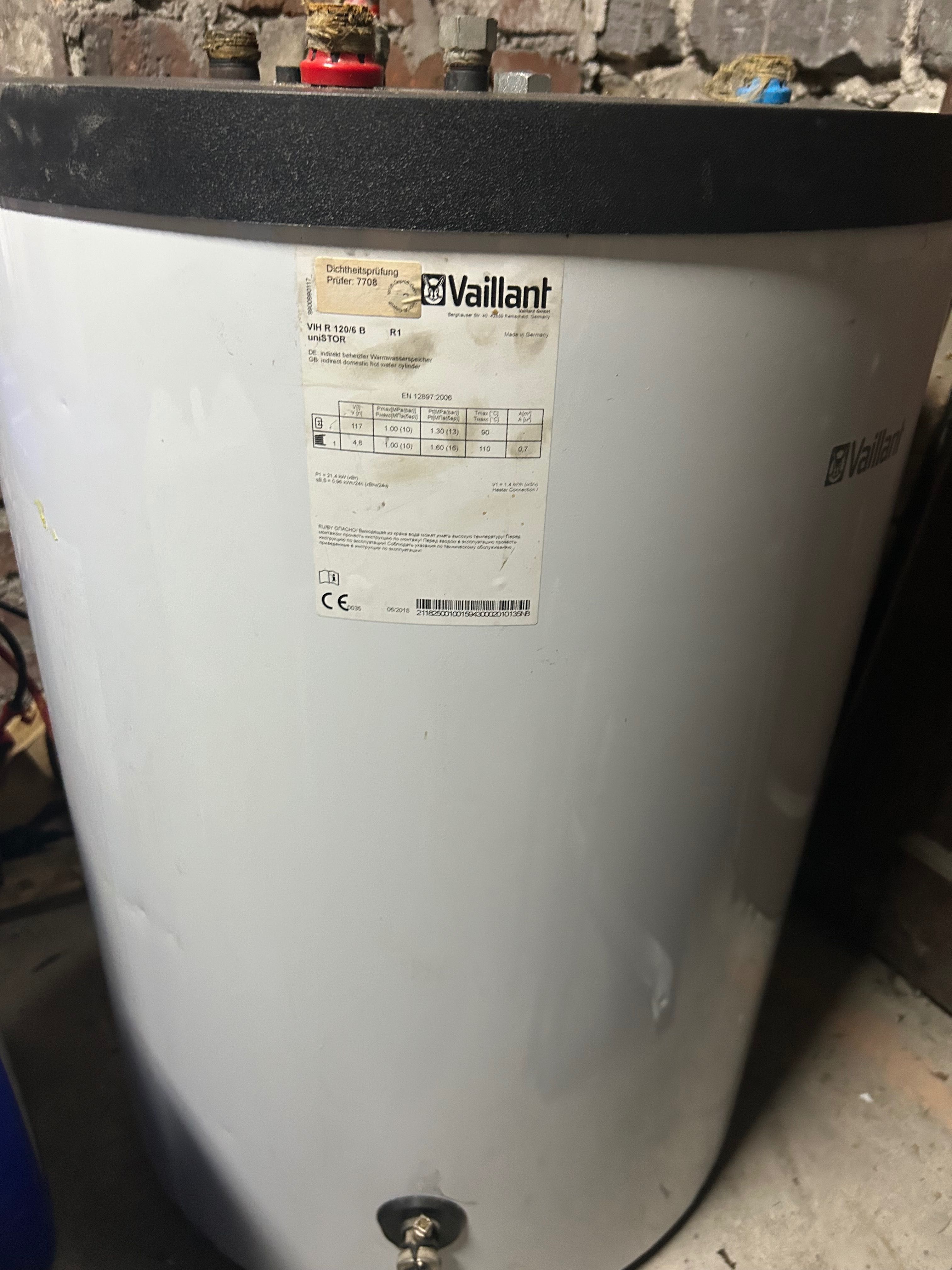 Boiler na wodę 120 l