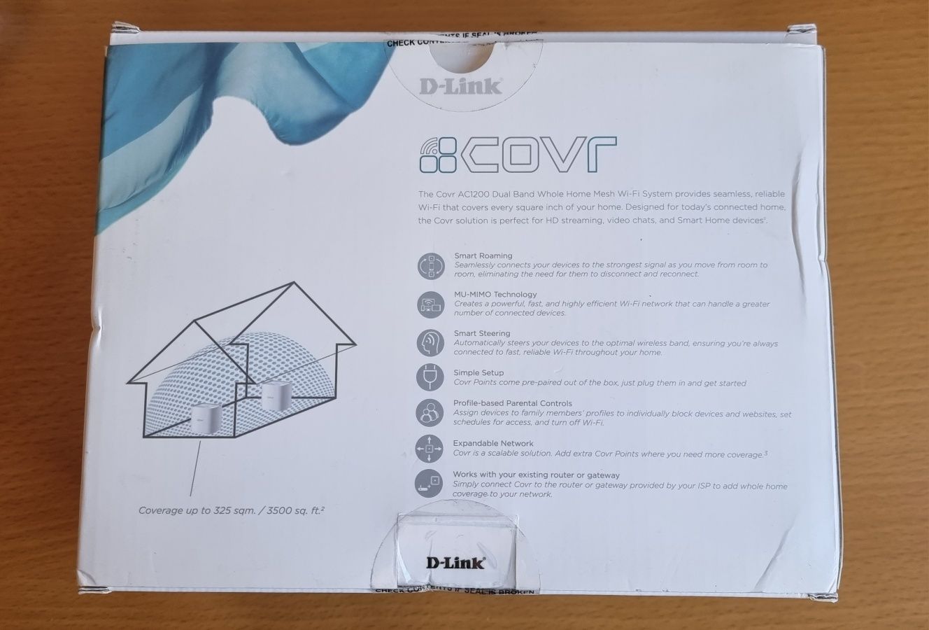 D-link wifi mesh covr (pack 2 unidades)