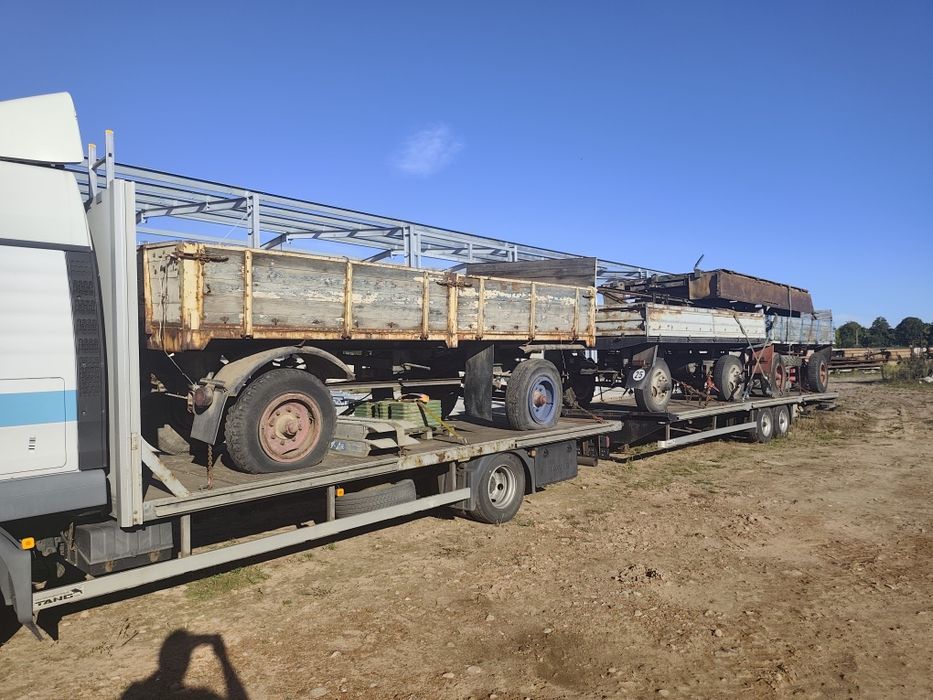 Przyczepa rolnicza sztywna rama podwozie 8011 hw hl 6011 Ifa