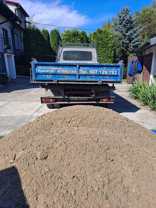 Otoczak do drenażu, żwir, piasek, spóła, kruszywa, transport 3,5 t