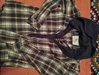 Camisa com fecho e carapuço da THROTTLEMAN