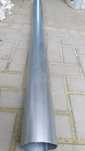 Rynna stalowa ocynk, pełna, fi 10mm, 158cm