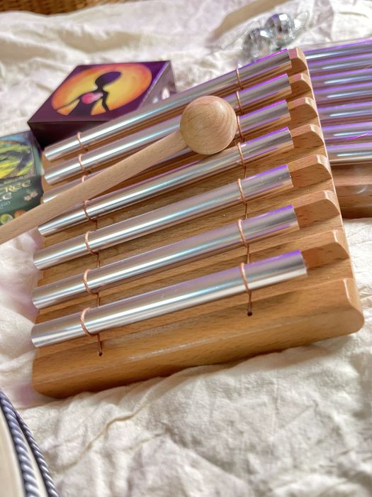 Чакрофон глюкофон камертон, коші, калімба