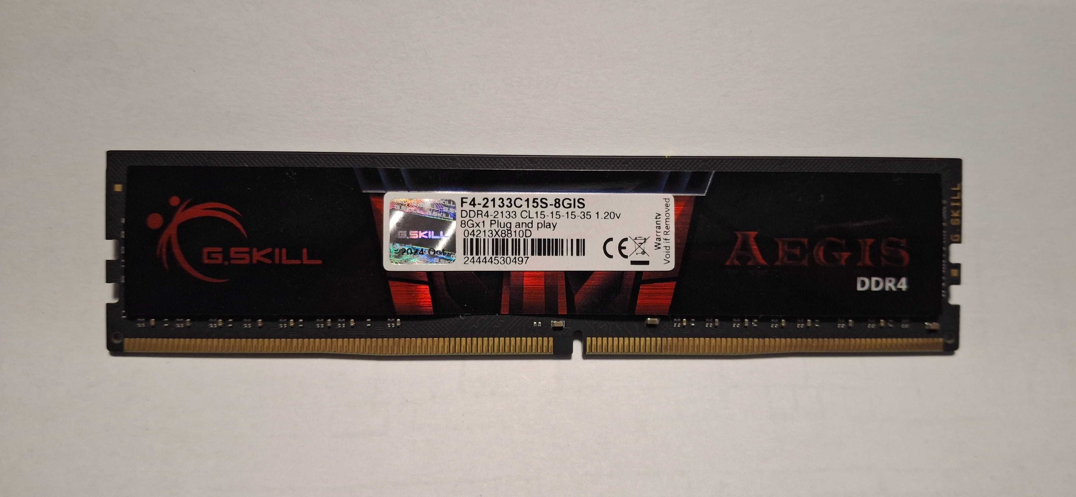 Оперативна пам'ять G.Skill DDR4-2133 8192MB PC4-17000 Aegis