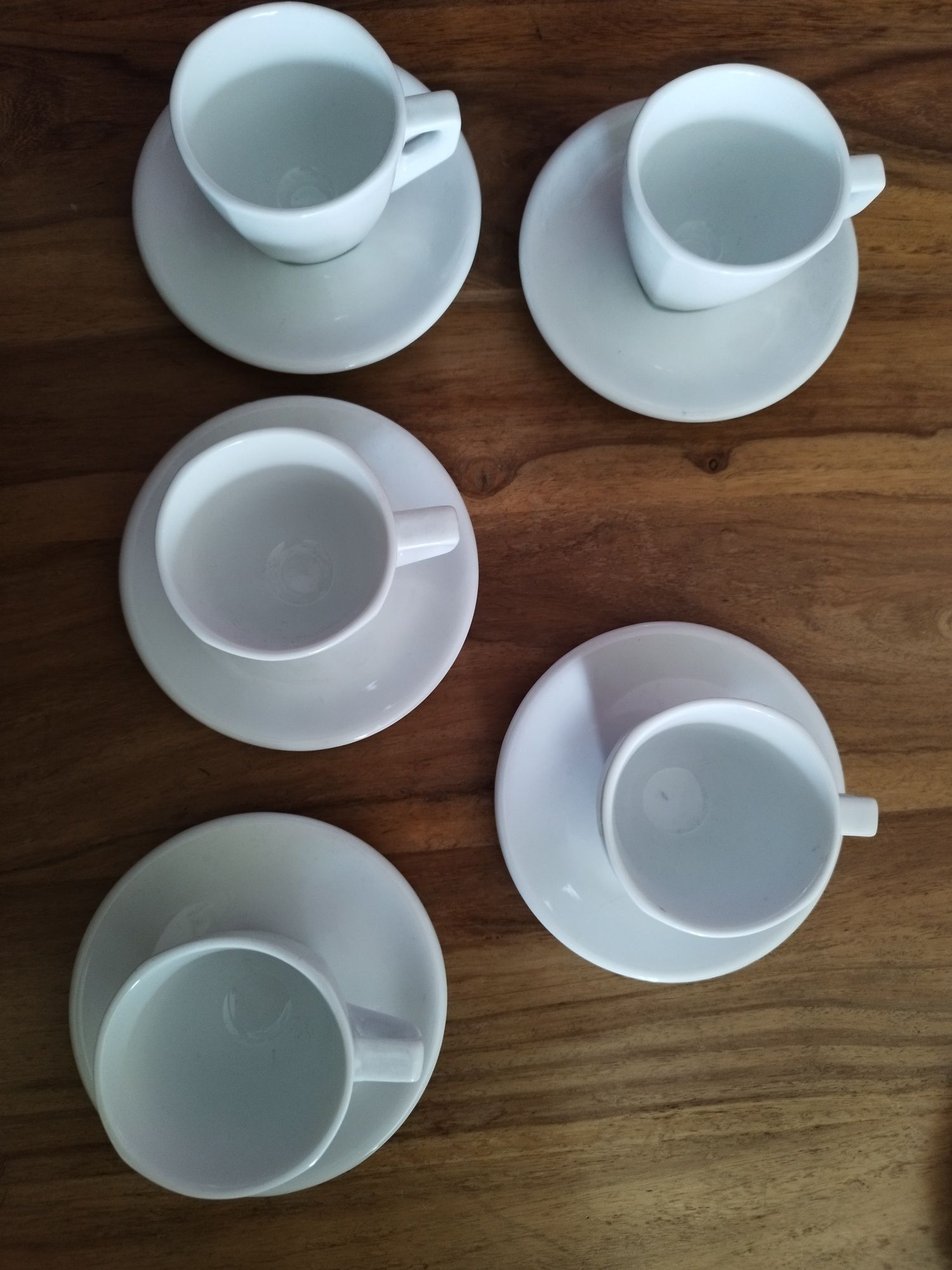 Zestaw filiżanek do espresso - włoska porcelana