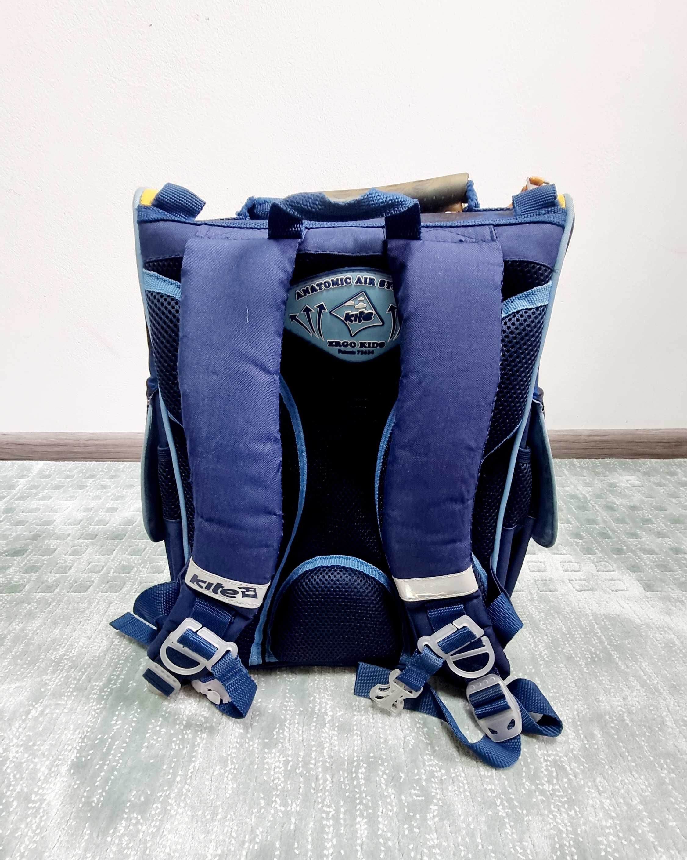 Каркасний рюкзак KITE для хлопчика з ортопедичною спинкою