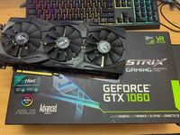 Відеокарти Asus ROG STRIX GTX1060 6GB у топовому виконанні