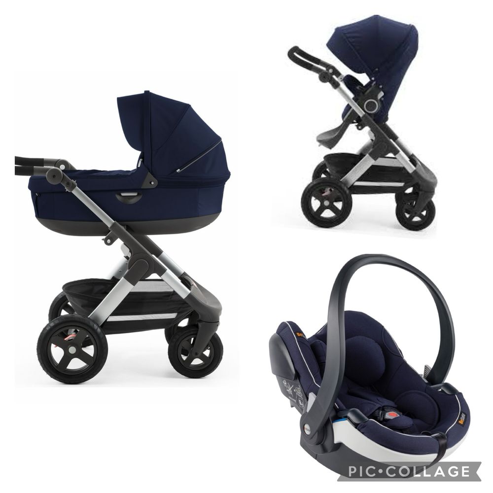 STOKKE TRAILZ wózek 3w1 z fotelikiem BESAFE iZi GO MODULAR