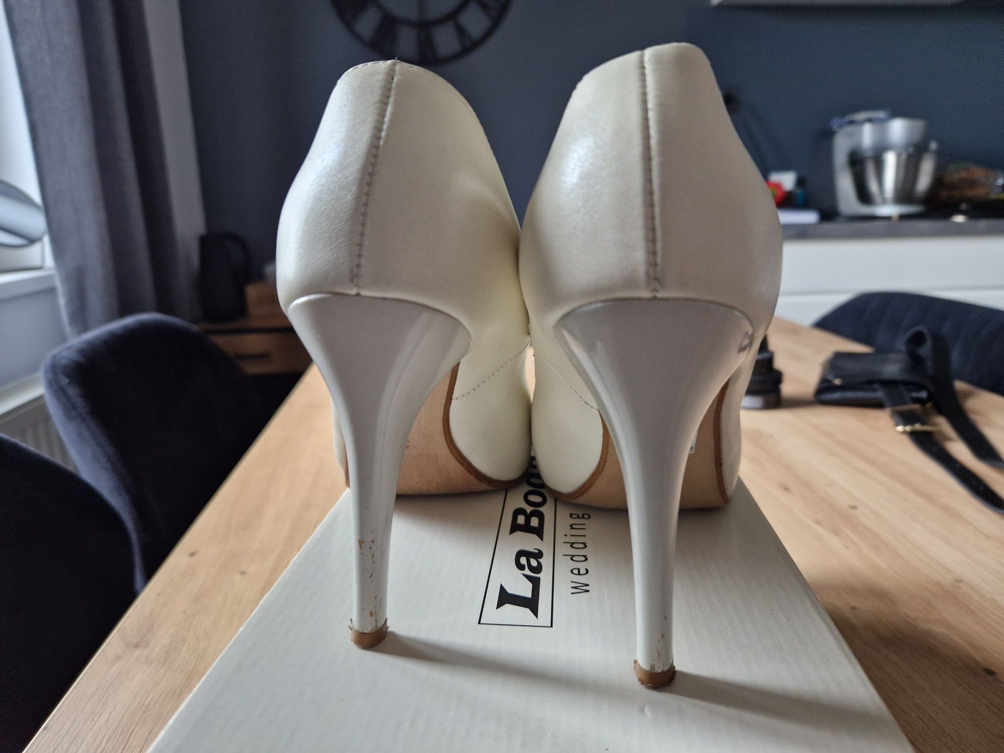 Buty ślubne La Boda Ivory 37