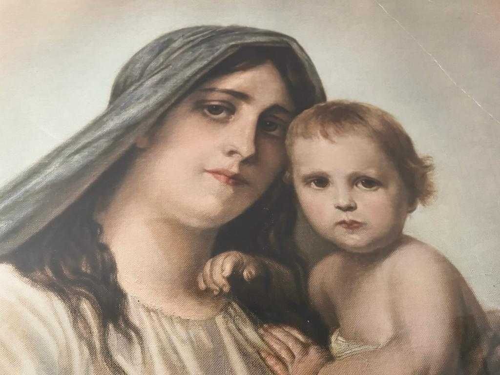 Obraz Oleodruk Maryja z Jezusem