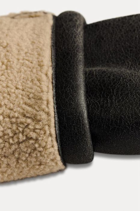 Дублянка куртка зимова дубльонка Зара зимняя дублянка Zara