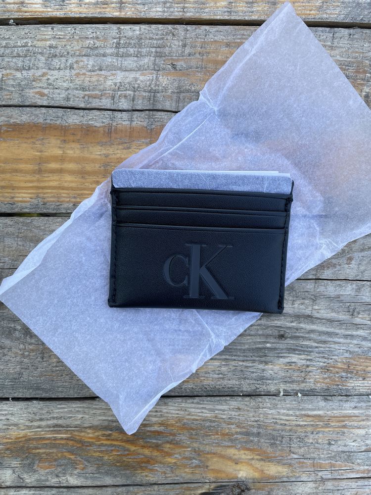 Кредитница calvin klein (ck Monogram Card Case cardholder)с америки