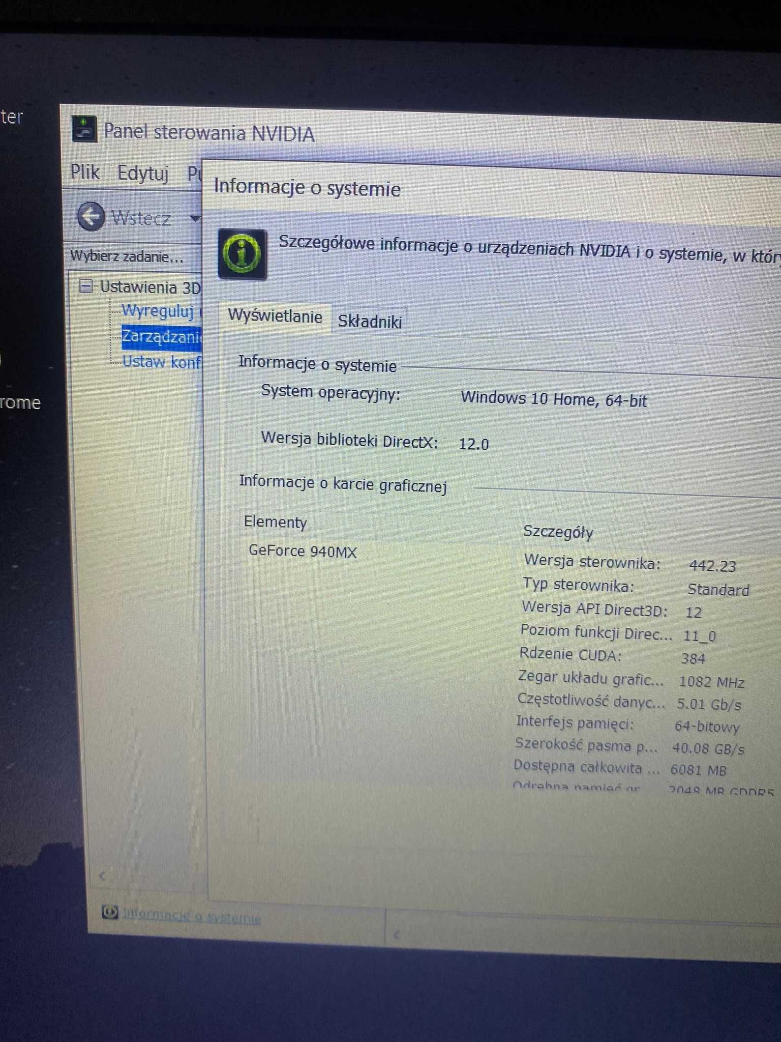 Acer aspire 5 A515-51G-54TZ / Laptop do pracy/gier