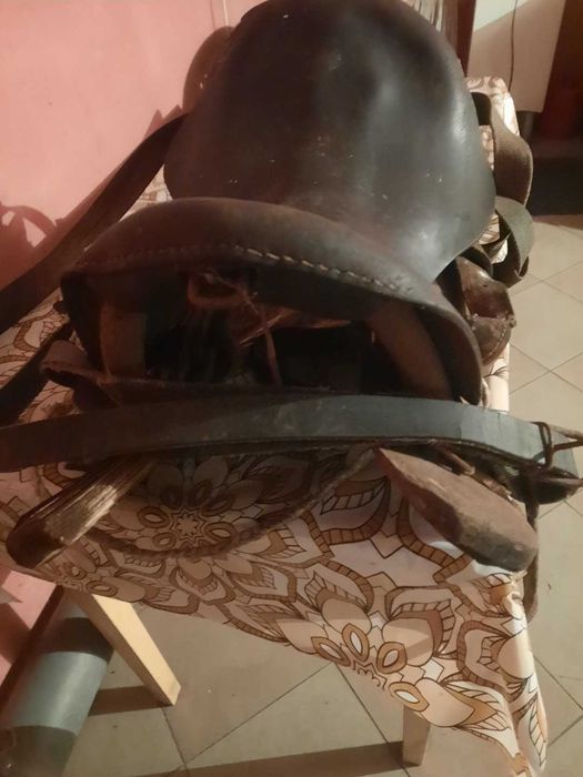 siodło dla konia z lat 50 tych