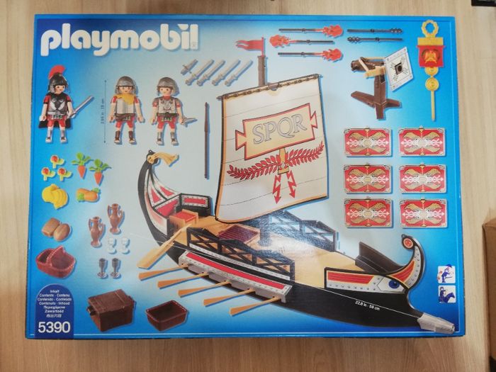 Playmobil History 5390 Rzymska galera NOWA UNIKAT