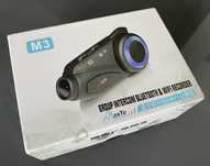 NOWY Interkom karta 64GB 2 mikrofony MaxTo M3 kamera radio bluetooth