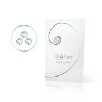 Quarkee™ Crystal Clear 2,2mm / 3szt. kryształki nazębne biżuteria