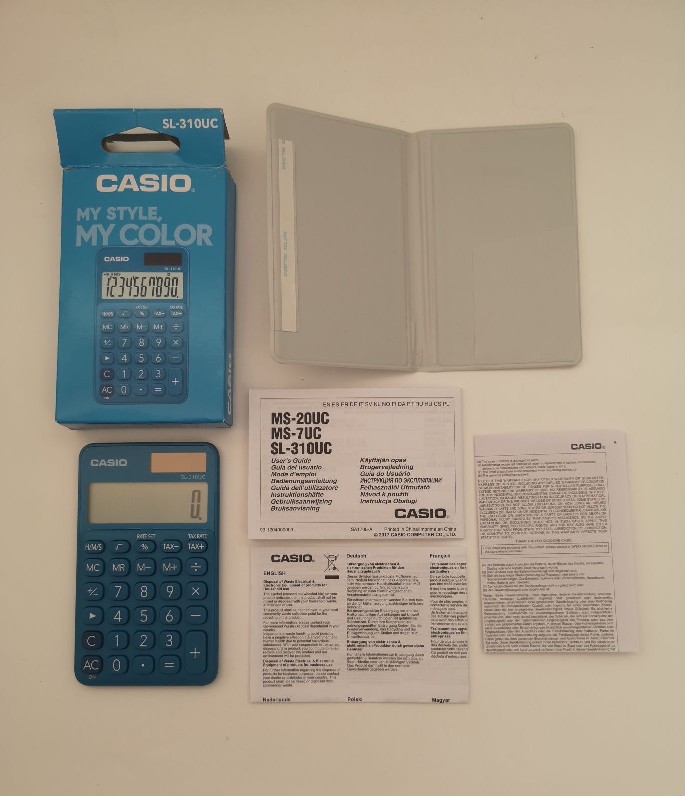 Калькулятор CASIO SL-310UC