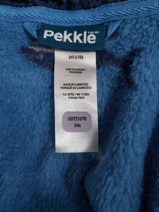 Szlafrok z kapturem Pekkle