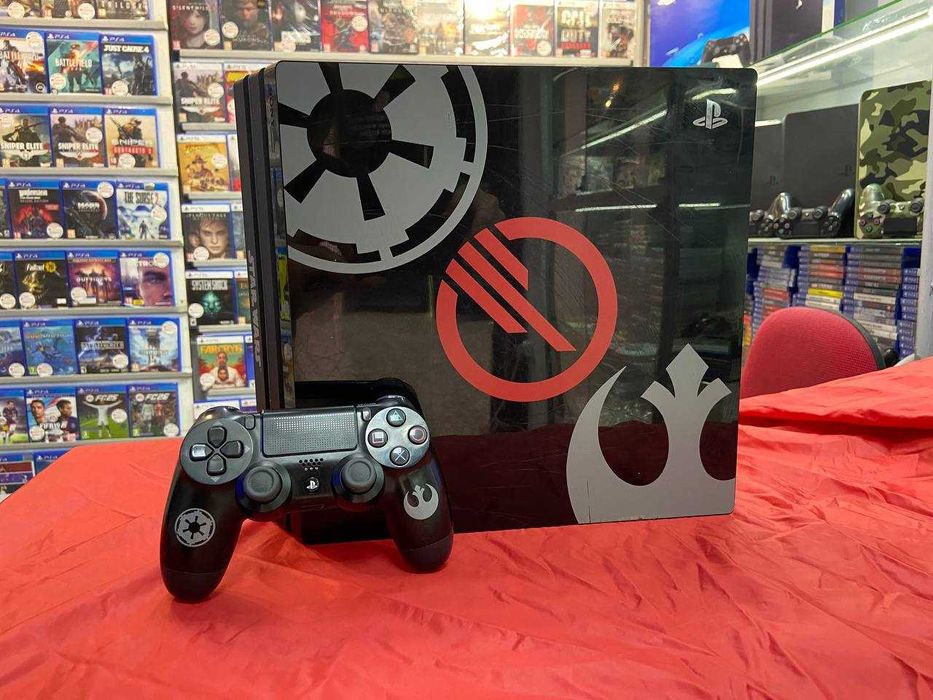 PlayStation 4 Pro Star Wars Battlefront II 1TB приставка igame
