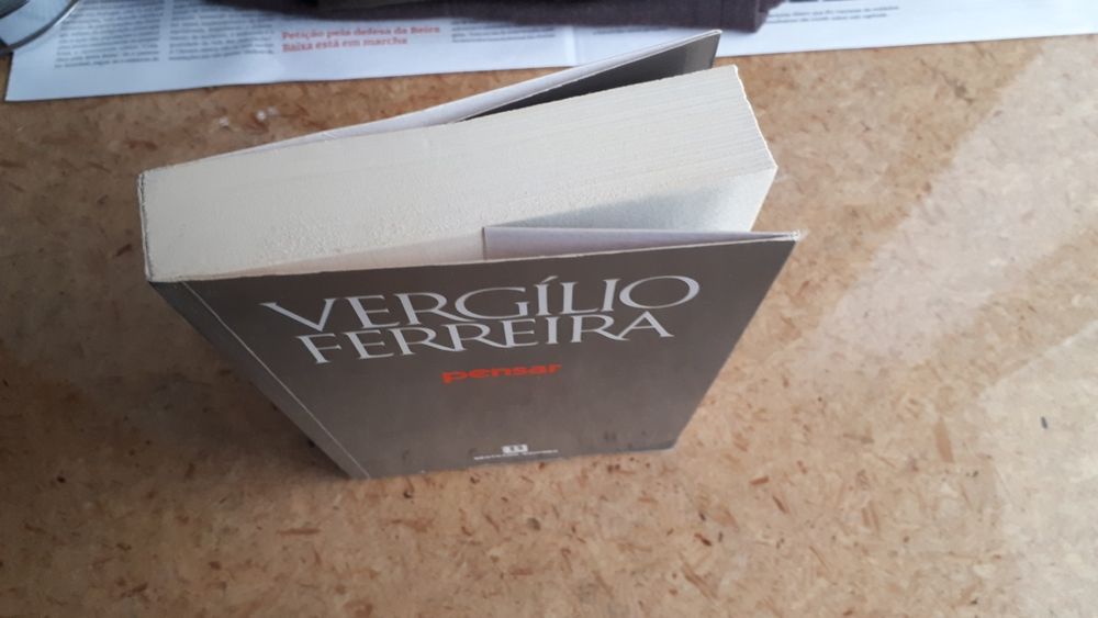 Virgílio Ferreira - Pensar (bertrand editores, 1998)