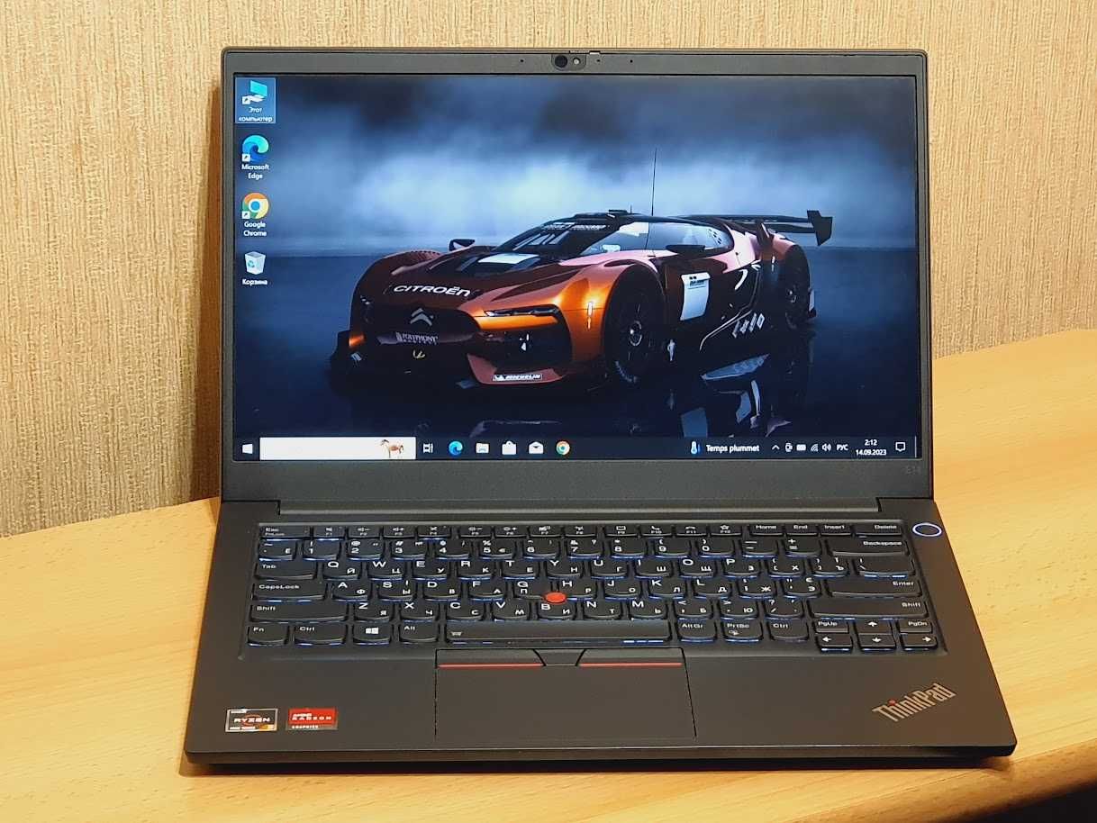 Lenovo ThinkPad E14 Gen 2 AMD Ryzen 3 4300U RAM 8 SSD 256 Батарея 12 г