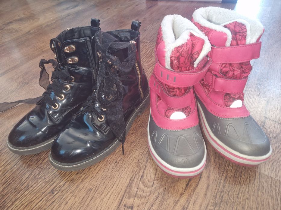 Buty zimowe roz 34
