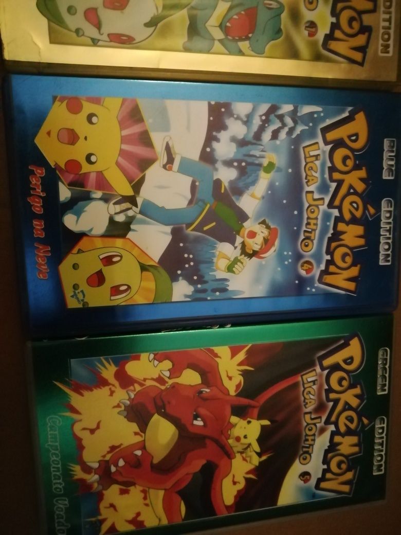 Pokemon VHS originais