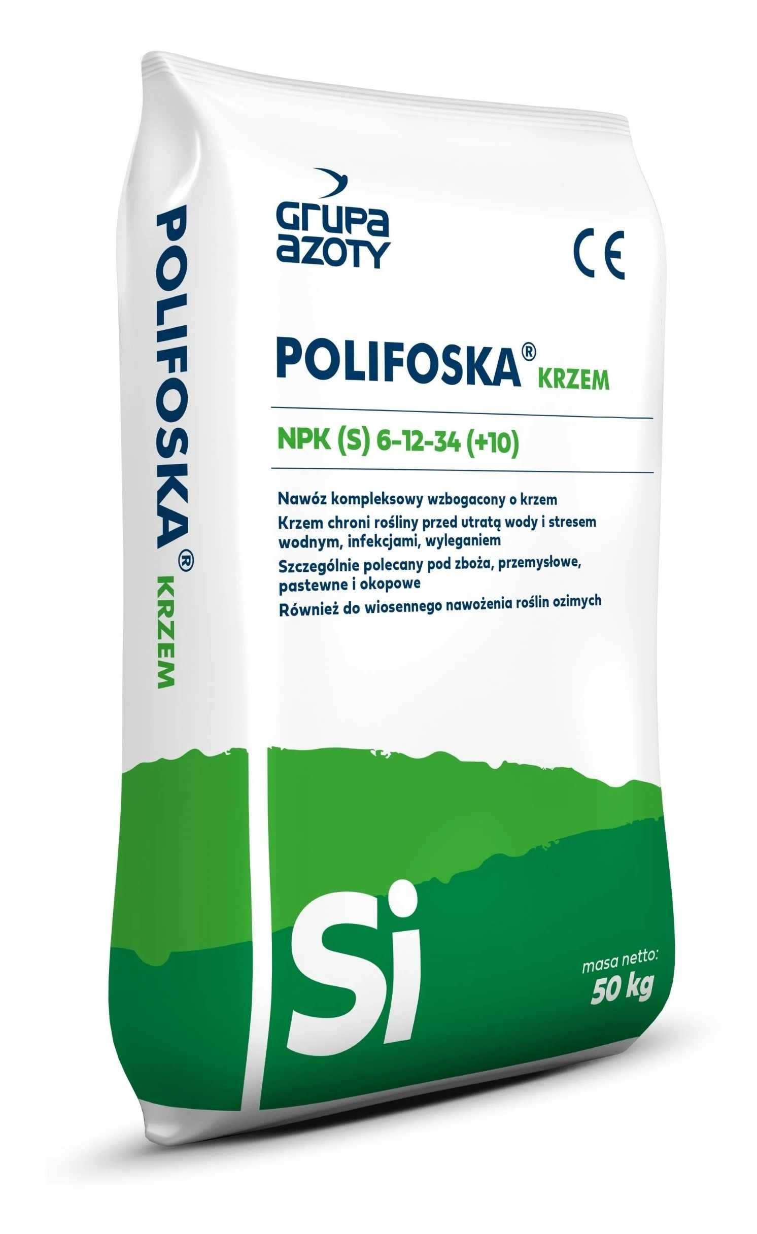 POLIFOSKA KRZEM 20kg - idealna do ogrodu i warzywnika, Polifoska krzem