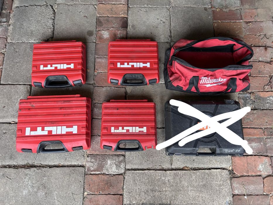 Wyprzedaż: Walizki Hilti, MAX, Torba Milwaukee,