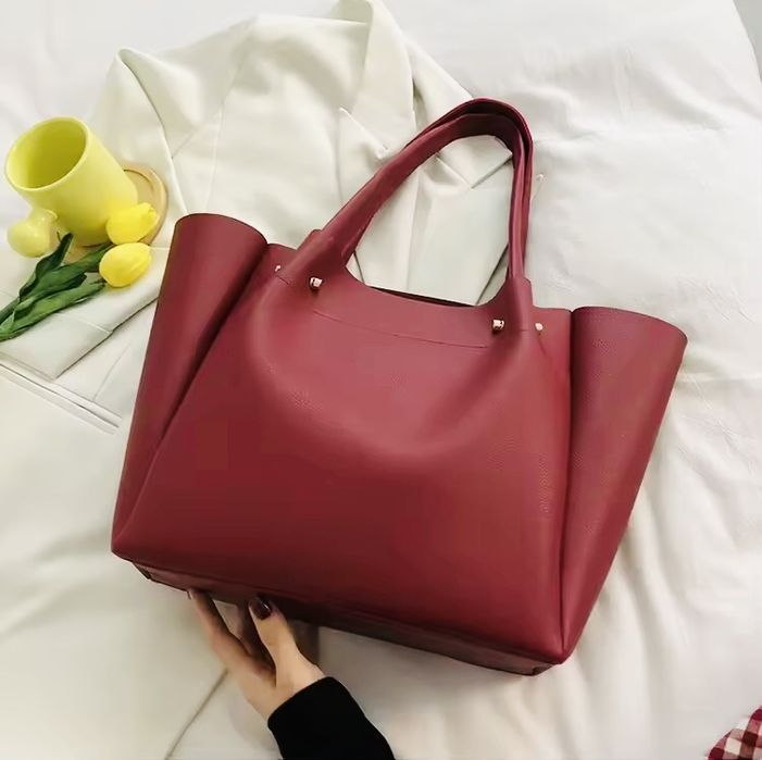 Сумка мешок шоппер ZARA кожаная на плечо женская сумка жіноча шопер