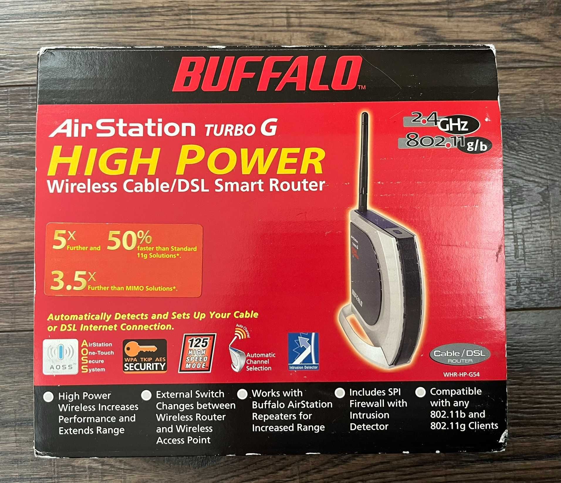 Router Buffalo AirStation turbo G