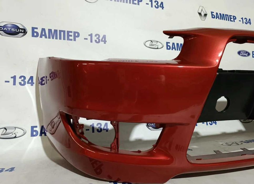 Передний бампер Мицубиси лансер 10 / Бампер окрашен в цвет авто -Новый