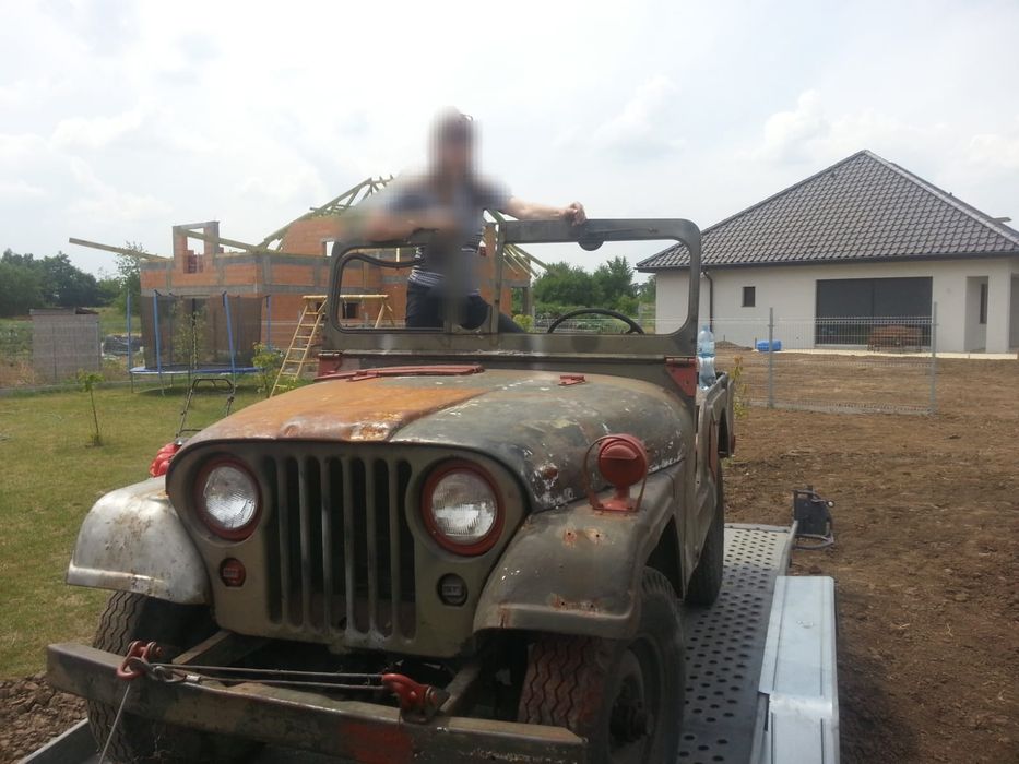 Auto Jeep Willys M38A1 zabytkowe auto Jeep Willys samochód Jeep willys