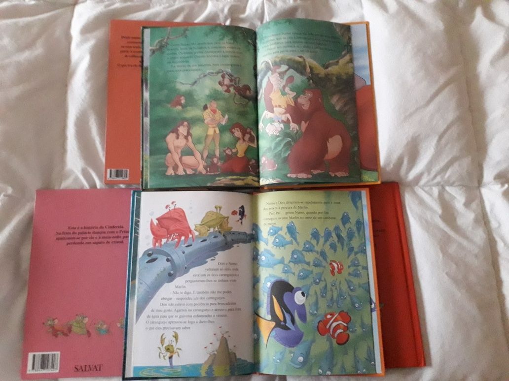 Livros novos em capa dura da Disney