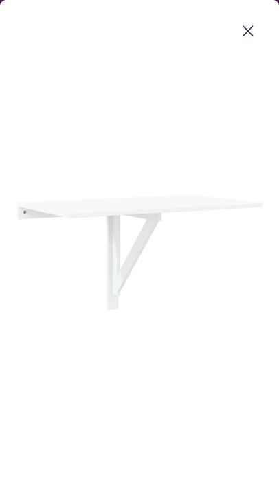 Mesa de parede dobrável