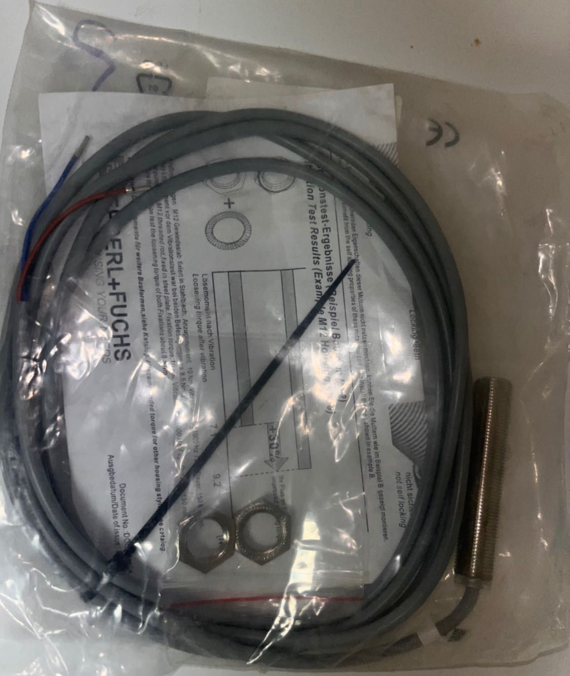 Pepperl+Fuchs Nowy NBB4-12GM75-US inductive sensor czujnik indukcyjny