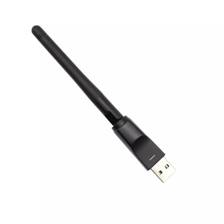 USB wifi адаптер с антенной 150 Mbps черный (1210004)