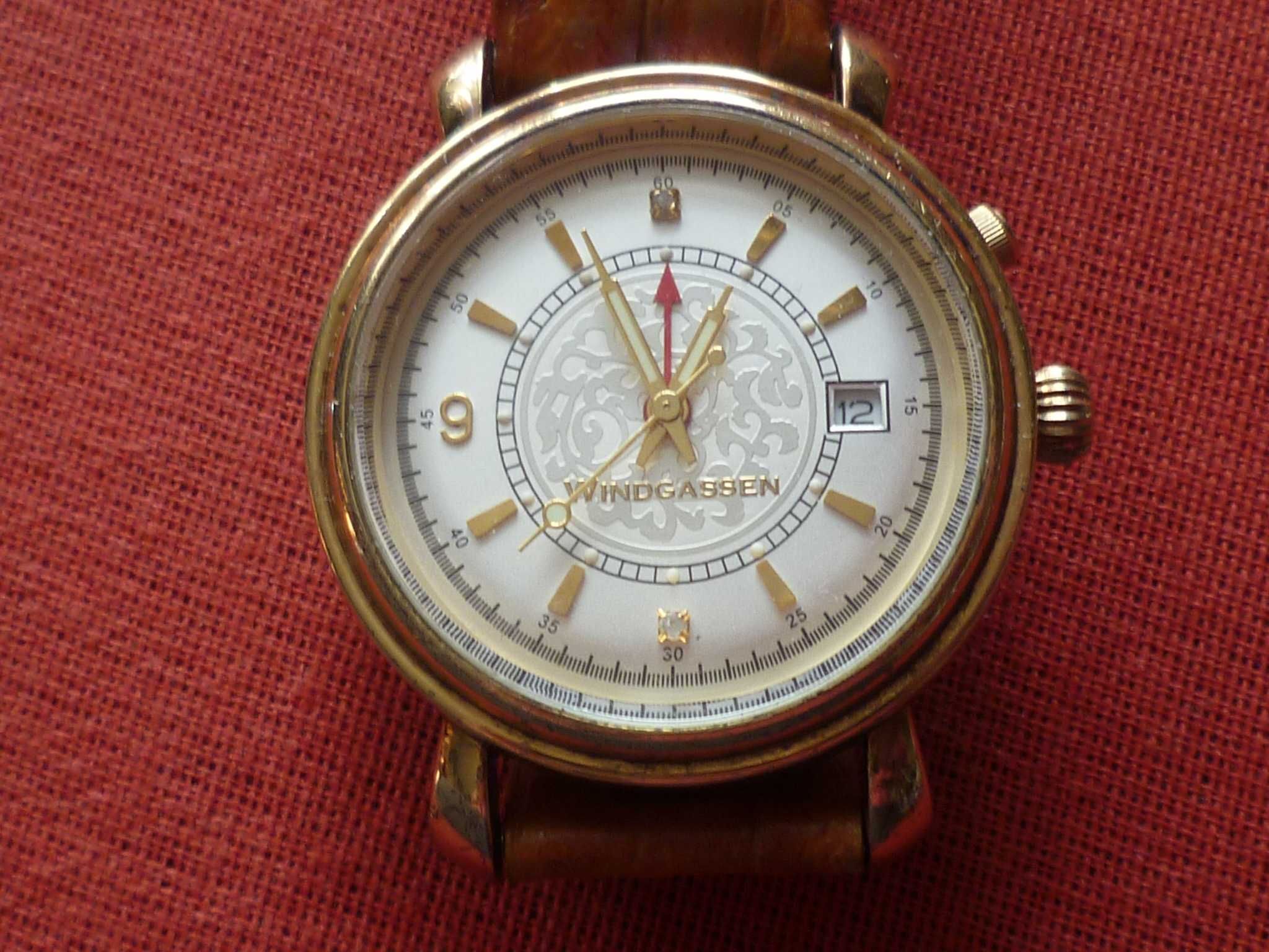 Srebrny zegarek Windgassen President silver 925