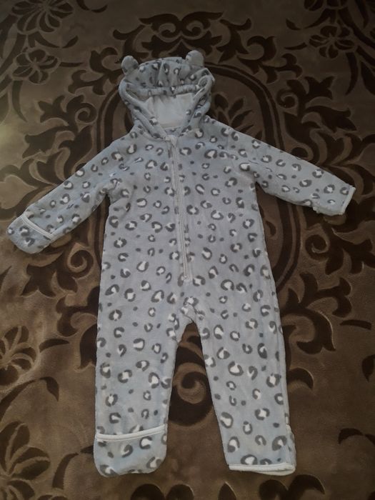 Pajacyk pajac welurowy roz 92-98, przebranie pantery