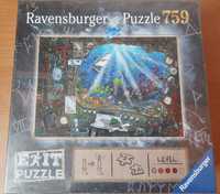 Exit Puzzle- ,,W łodzi podwodnej" 759 elementów- Ravensburger