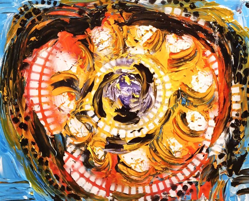 Quadro Decorativo - Original - Arte Abstrata - POTOW