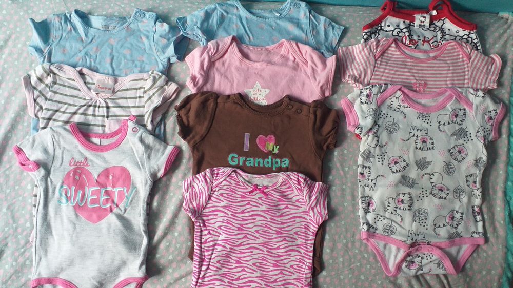 Mega paka ubranek dla dziewczynki