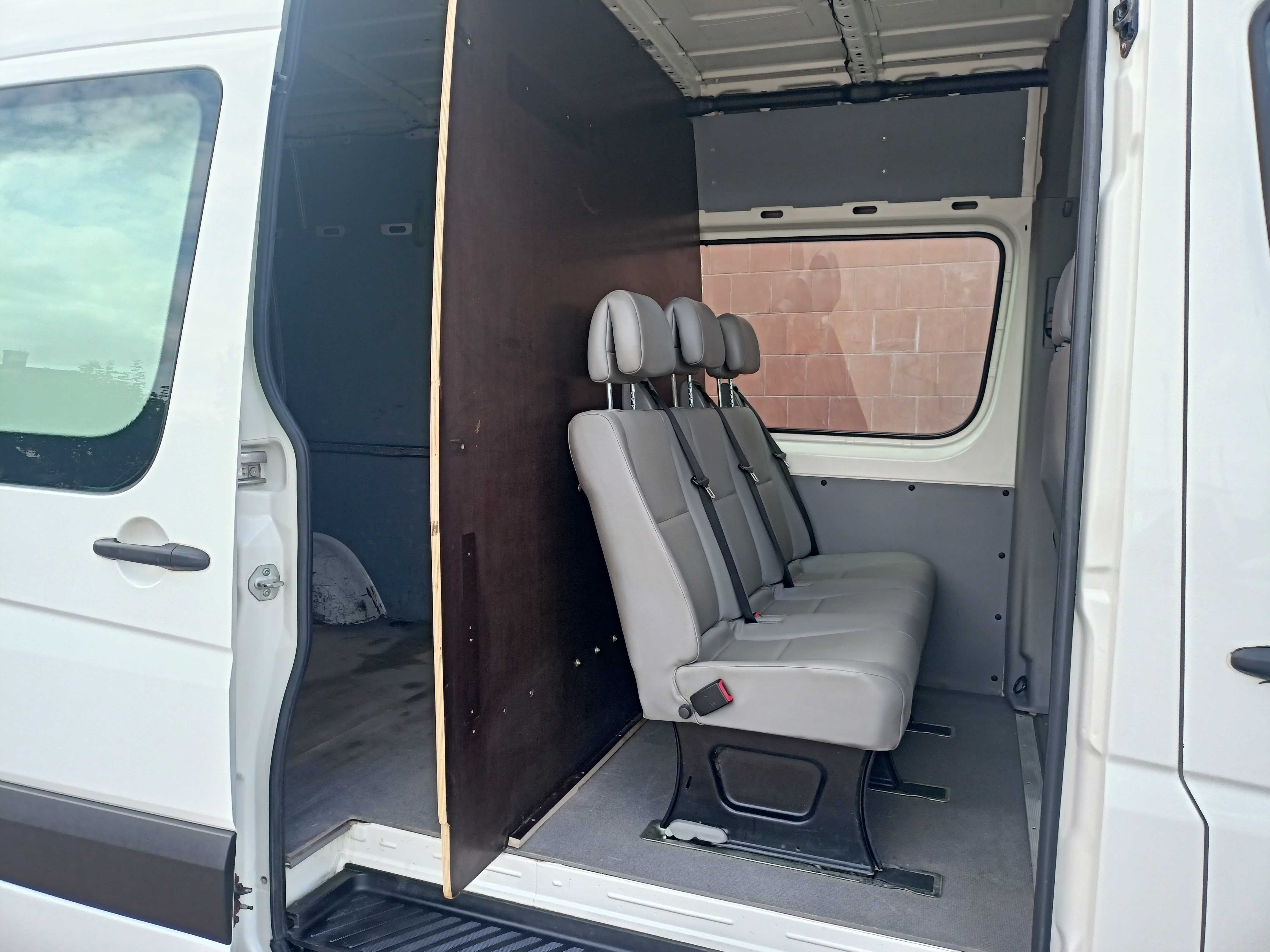 VW Crafter 2.5 TDI Maxi 6osobowy Brygadowka Klima Tempomat Sprowadzony