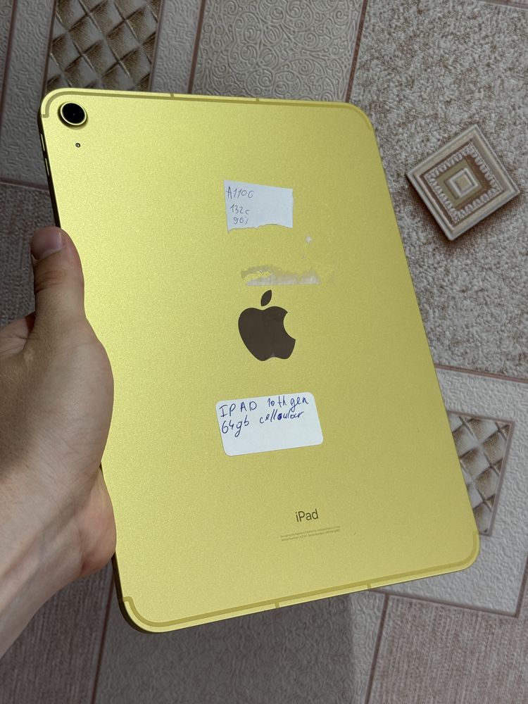 Ipad 10 64 gb wifi + lte