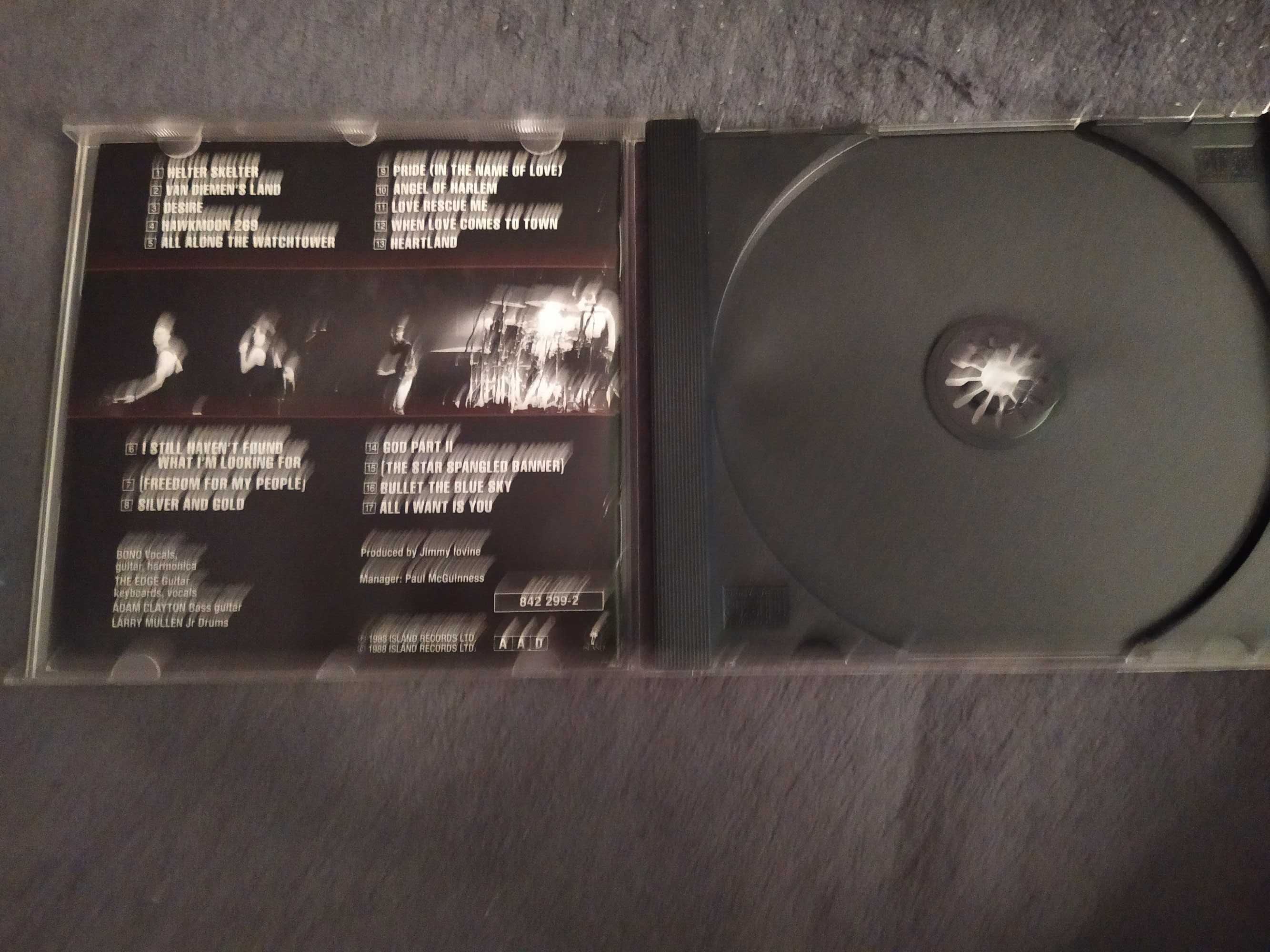 U2 CD Rattle and hum