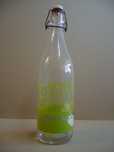 Par de garrafas de 1 litro com tampa "flip top"