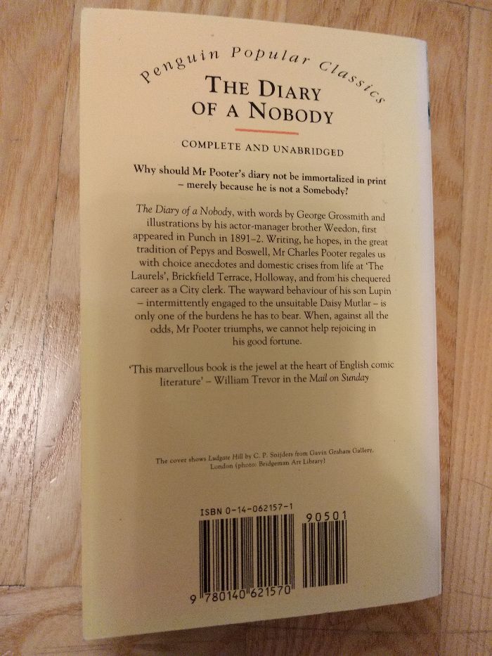 [EN] The Diary of a Nobody / G&W Grossmith / Penguin Popular Classics
